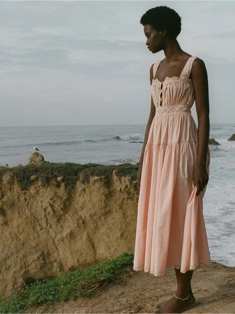 Doen Augustine dress in Coral Sands, size S, pristine condition